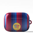 AirPods case with the Barcelona 2026-27 Home football shirt design by RIPA Football
