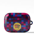 AirPods case with the Barcelona 2026-27 Prematch football shirt design by RIPA Football