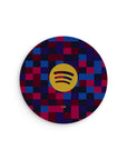 Mouse pad with the Barcelona 2026-27 Prematch football shirt design by RIPA Football