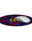 Mouse pad with the Barcelona 2026-27 Prematch football shirt design by RIPA Football