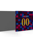 Mouse pad with the Barcelona 2026-27 Prematch football shirt design by RIPA Football