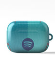 AirPods case with the Barcelona 2026-27 Third football shirt design by RIPA Football