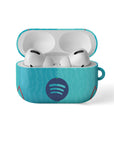 AirPods case with the Barcelona 2026-27 Third football shirt design by RIPA Football
