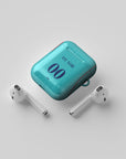 AirPods case with the Barcelona 2026-27 Third football shirt design by RIPA Football