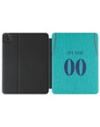 iPad case with the Barcelona 2026-27 Third football shirt design by RIPA Football