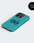 Phone case with the Barcelona 2026-27 Third football shirt design by RIPA Football