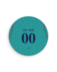 Mouse pad with the Barcelona 2026-27 Third football shirt design by RIPA Football