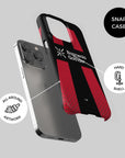 Phone case with the Bayer 04 Leverkusen 2026-27 Home football shirt design by RIPA Football