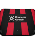 Laptop sleeve with the Bayer 04 Leverkusen 2026-27 Home football shirt design by RIPA Football
