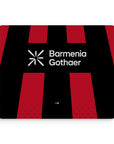 Mouse pad with the Bayer 04 Leverkusen 2026-27 Home football shirt design by RIPA Football