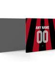 Mouse pad with the Bayer 04 Leverkusen 2026-27 Home football shirt design by RIPA Football