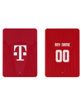 iPad case with the Bayern Munich 2026-27 Home football shirt design by RIPA Football