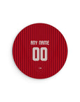 Mouse pad with the Bayern Munich 2026-27 Home football shirt design by RIPA Football