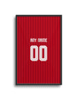 Print with the Bayern Munich 2026-27 Home football shirt design by RIPA Football