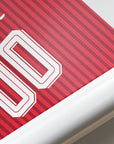 Print with the Bayern Munich 2026-27 Home football shirt design by RIPA Football