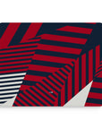 Mouse pad with the Bayern Munich 2026-27 Prematch football shirt design by RIPA Football