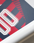Print with the Bayern Munich 2026-27 Prematch football shirt design by RIPA Football