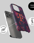 Phone case with the Bayern Munich 2026-27 Third football shirt design by RIPA Football