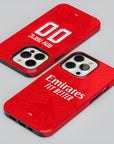 Phone case with the Benfica 2026-27 Home football shirt design by RIPA Football