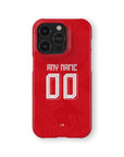 Phone case with the Benfica 2026-27 Home football shirt design by RIPA Football