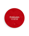 Mouse pad with the Benfica 2026-27 Home football shirt design by RIPA Football