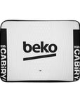 Laptop sleeve with the Besiktas 2026-27 Home football shirt design by RIPA Football