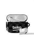 AirPods case with the Besiktas 2026-27 Third football shirt design by RIPA Football