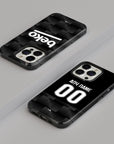 Phone case with the Besiktas 2026-27 Third football shirt design by RIPA Football