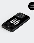 Phone case with the Besiktas 2026-27 Third football shirt design by RIPA Football