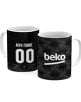 Mug with the Besiktas 2026-27 Third football shirt design by RIPA Football