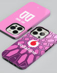 Phone case with the Borussia Dortmund 2026-27 Goalkeeper football shirt design by RIPA Football