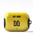 AirPods case with the Borussia Dortmund 2026-27 Home football shirt design by RIPA Football