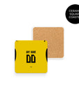 Coaster with the Borussia Dortmund 2026-27 Home football shirt design by RIPA Football