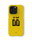 Phone case with the Borussia Dortmund 2026-27 Home football shirt design by RIPA Football