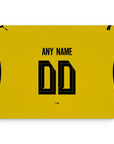Mouse pad with the Borussia Dortmund 2026-27 Home football shirt design by RIPA Football