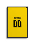Print with the Borussia Dortmund 2026-27 Home football shirt design by RIPA Football