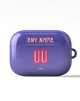 AirPods case with the Bournemouth 2026-27 Goalkeeper football shirt design by RIPA Football