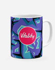 Mug with the Bournemouth 2026-27 Goalkeeper football shirt design by RIPA Football