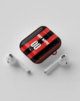 AirPods case with the Bournemouth 2026-27 Home football shirt design by RIPA Football