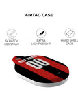 AirTag holder with the Bournemouth 2026-27 Home football shirt design by RIPA Football
