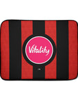Laptop sleeve with the Bournemouth 2026-27 Home football shirt design by RIPA Football