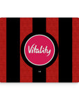 Mouse pad with the Bournemouth 2026-27 Home football shirt design by RIPA Football