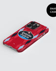 Phone case with the Celta Vigo 2026-27 Third football shirt design by RIPA Football