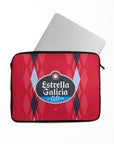 Laptop sleeve with the Celta Vigo 2026-27 Third football shirt design by RIPA Football
