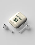 AirPods case with the Celtic 2026-27 Third football shirt design by RIPA Football