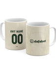 Mug with the Celtic 2026-27 Third football shirt design by RIPA Football