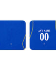 Coaster with the Chelsea 2026-27 Home football shirt design by RIPA Football
