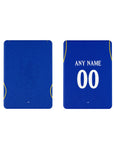 iPad case with the Chelsea 2026-27 Home football shirt design by RIPA Football