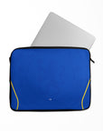 Laptop sleeve with the Chelsea 2026-27 Home football shirt design by RIPA Football