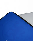 Laptop sleeve with the Chelsea 2026-27 Home football shirt design by RIPA Football